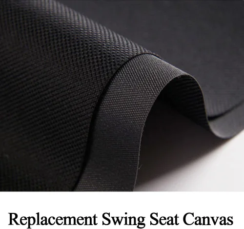 Miniatura 3 de Funda de repuesto para silla de columpio de porche para 2 personas con dos asientos de repuesto separados (2 piezas)