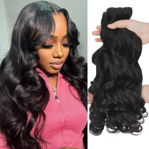Miniatura 14 de Extensiones de cabello con clip de 12 pulgadas, rizado birmano, negro natural, extensiones de cabello con clip rizado birmano, cabello humano real