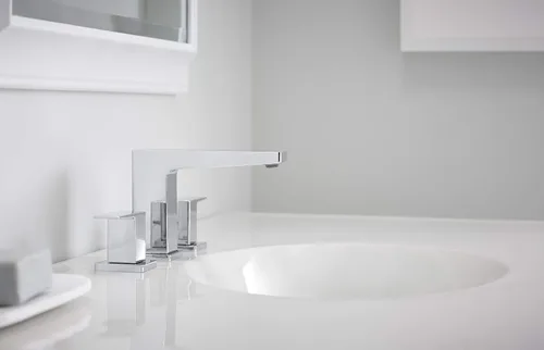 Miniatura 3 de Kohler 24857-4-CP Honesty - Grifo para lavabo de baño, cromo pulido