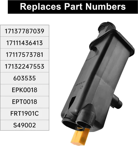 Miniatura 3 de EVIL ENERGY Tanque de depósito de refrigerante con tapa, compatible con BMW X3 X5 323i 323Ci 325i 325xi 325xi 325Ci 328i 328Ci 330i 330xi 330Ci