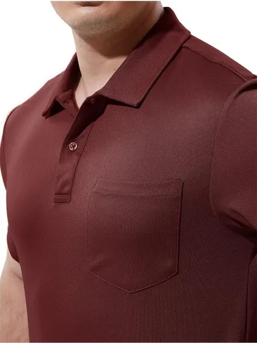 Miniatura 4 de YSENTO Polo para hombre, de manga corta, con cuello y bolsillo