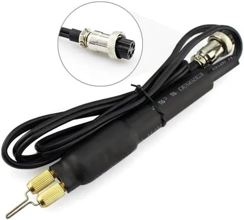 Miniatura 9 de TOPCHANCES Kit profesional de combustión de madera para adultos, 110 V 60 W, kit de herramientas de pirografía con bolígrafo y 20 puntas
