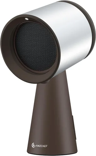 Miniatura 10 de AMZCHEF Campana extractora portátil, ventilador de escritorio de 3 velocidades para barbacoa interior y olla caliente, campana de ventilación