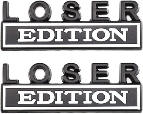 Miniatura 37 de Fuck IT Edition, emblema para el lado del coche, parte trasera, capó, puerta del maletero, 3D, para F 150, F250, F350, Silverdo, 1500, 2500, Sierra