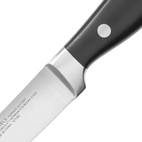 Miniatura 6 de HENCKELS Cuchillo de pelar forjado de 3.5 pulgadas, diseño alemán informado por más de 100 años de maestría, color negro