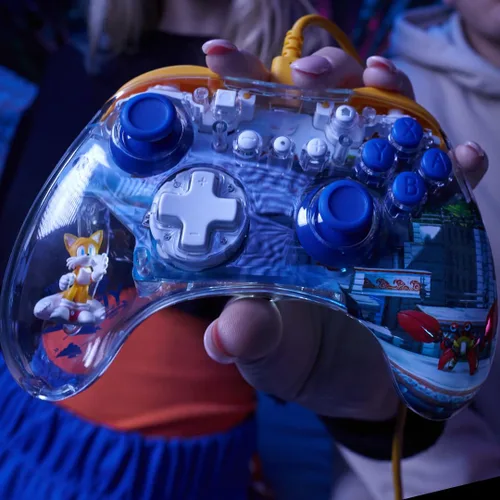 Miniatura 8 de Sonic Superstars + Tails REALMz Pro Controller Nintendo Switch.