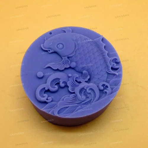 Miniatura 4 de Craft Art - Molde de silicona para jabón, moldes de silicona hechos a mano para hacer jabón (11293)