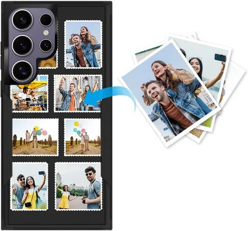 Miniatura 131 de Funda protectora personalizada para Samsung Galaxy S22 Ultra 5G (versión 2022), funda protectora de doble capa resistente con múltiples fotos, a