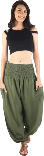 Miniatura 3 de Pantalones bohemios pantalones harem de yoga para mujer para la playa