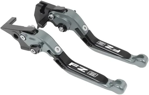 Miniatura 28 de Palanca de freno de motocicleta para FZ8 FZ-8 2011 2012 2013 2014 2015 2016-2020 motocicleta ajustable plegable extensible freno embrague palancas