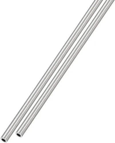 Miniatura 16 de METALLIXITY Tubo de acero inoxidable 304 (0.236 in de diámetro x 0.024 in de pared T x 11.811 in de largo), 2 piezas, tubo recto - para muebles