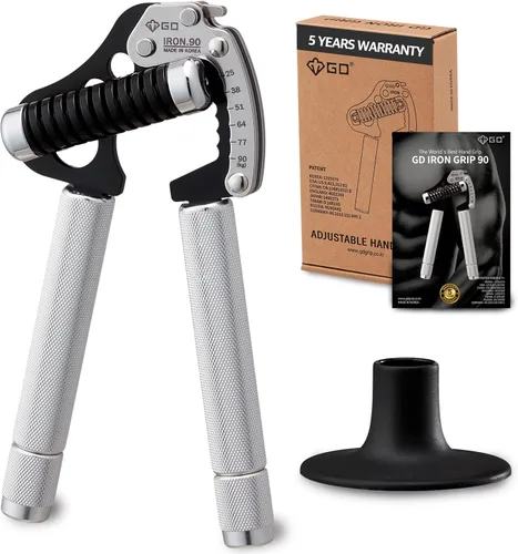 Miniatura 11 de GD IRON GRIP Entrenador de Fuerza de Agarre Fortalecedor de Manos Ajustable Fortalecedor de Agarre de Manos Ejercitador de Agarre de Manos