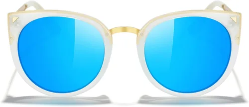 MERRY'S Girls Cat Eye - Gafas de sol para niños, Niños Gafas de sol polarizadas S7001 para niños