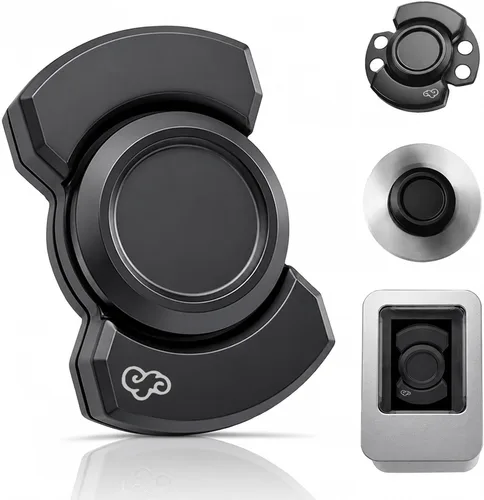 Juguetes fidget de metal de aleación para adultos, Spinner fidget silencioso 3-en-1, Juguetes para aliviar el estrés, Juguetes sensoriales navideños