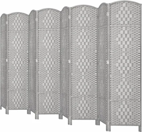 Miniatura 15 de HALLYBEE Separador de habitaciones, separadores de habitaciones y pantallas de privacidad plegables, pantalla de privacidad de 16 pulgadas, 3
