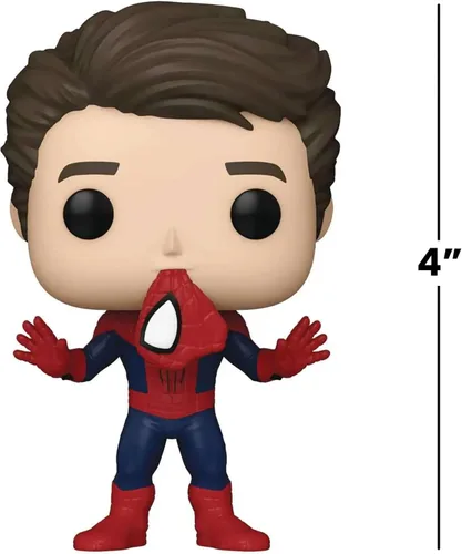 Miniatura 3 de Funko Marvel Spider-Man No Way Home POP Exclusivo Spider-Man Desenmascarado