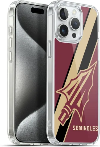 Miniatura 47 de Head Case Designs Funda de gel suave FSU Seminoles de la Universidad Estatal de Florida con licencia oficial compatible con Apple iPhone 13 Pro Max