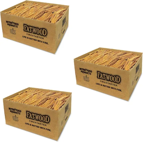 Miniatura 13 de Firestarter de madera de pino totalmente natural para chimenea, quimeneas, parrilla o estufas de pellets y leña, cubo de abedul de 5 libras