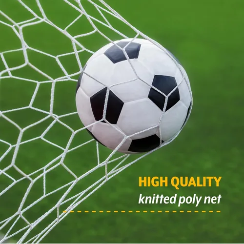 Miniatura 5 de PUGG Pop Up Soccer Goal, Portable Training Football Knitted Poly Net Equipment, The Original Pickup Game Goal, Includes Two Goals & Bag