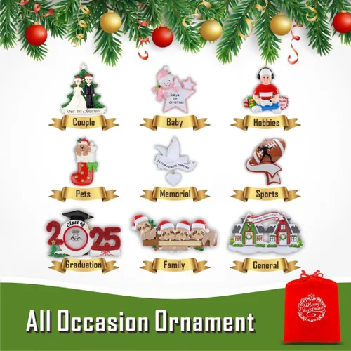Miniatura 6 de Adorno personalizado para la primera Navidad del bebé 2024, marco de fotos para bebé, adorno personalizado, primer regalo de recuerdo del bebé