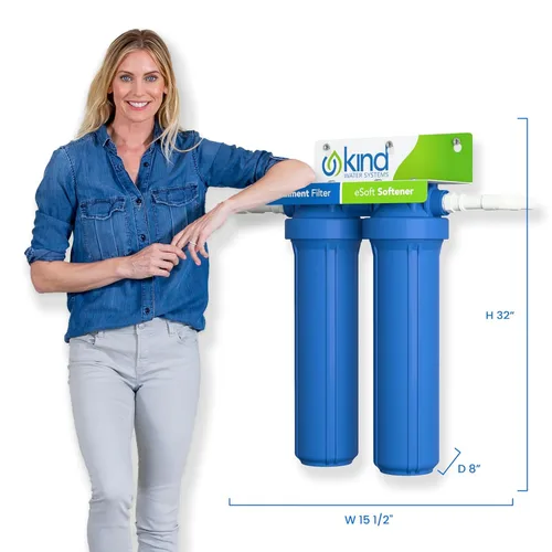 Miniatura 5 de Kind Water Systems - Alternativa al suavizante de agua sin sal para toda la casa - Filtra la suciedad, la arena y los escombros - Protege