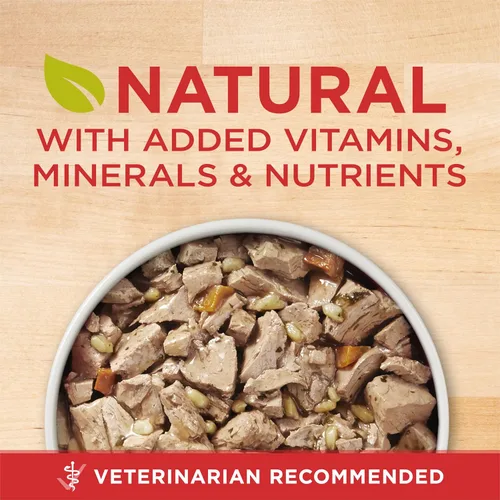 Miniatura 3 de Purina ONE Alimento Natural para Perros con Alto Contenido de Proteínas, Cortes Tiernos en Salsa de Pollo y Arroz Integral Entrée - 13 Onzas