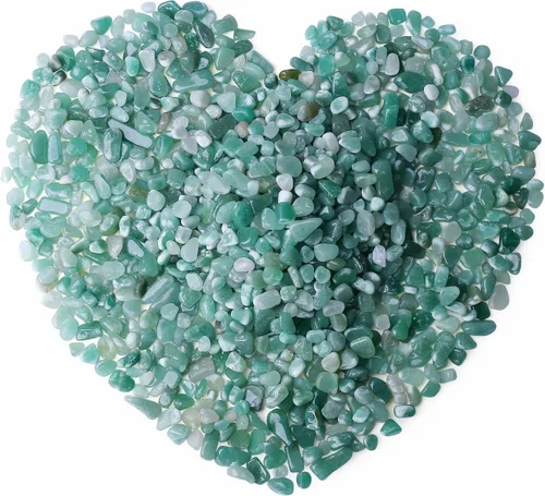 Miniatura 22 de Grava de cristal de cuarzo rosa, piedras trituradas, piedras curativas a granel, piedras naturales pulidas, decoración del hogar, guijarros pequeños
