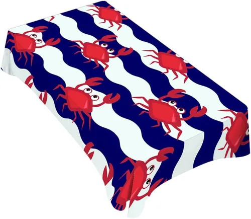 Miniatura 19 de Mantel rectangular decorativo para cancha de baloncesto, parquet para interiores de cancha de poliéster, para cocina, comedor, barbacoa, picnic