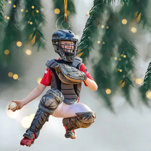 Miniatura 22 de Nazenti Adorno de Navidad personalizado para árbol de pareja, adornos de fotos, bonito diseño