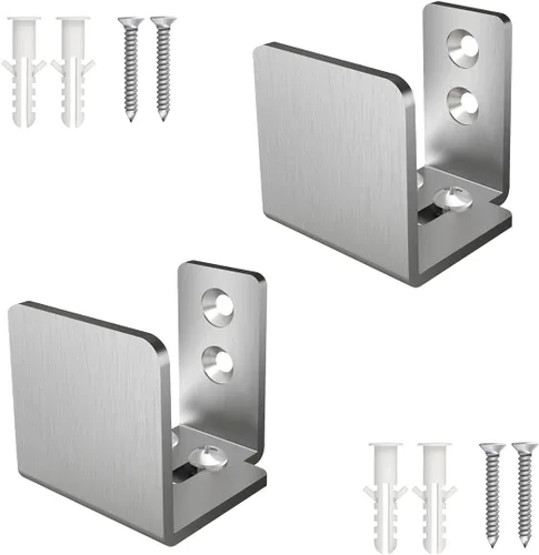 Guía de piso de puerta corrediza de granero, guía inferior de puerta ajustable en forma de U, diseño de fondo empotrado/plano, guía en U montada en