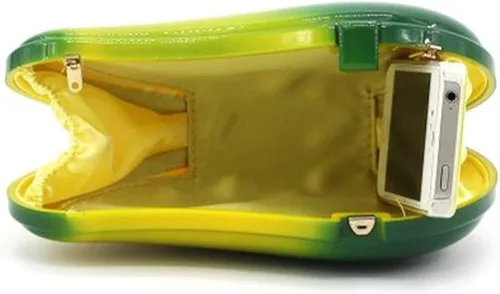 Miniatura 3 de Shiratori Bolso de noche de la PU de las mujeres de la forma del mango