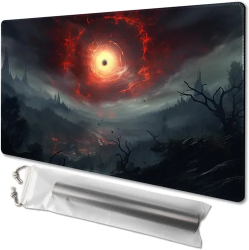 Miniatura 33 de MTG - Tapete de juego tamaño 24 x 14 pulgadas, bolsas de almacenamiento antideslizantes, ideal para entusiastas de los juegos de cartas, tapete