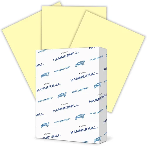 Miniatura 13 de Papel de color Hammermill, papel de impresora color rosado, de 24 libras, 8.5 x 11 - 1 resma (500 hojas) - Fabricado en los Estados Unidos, papel