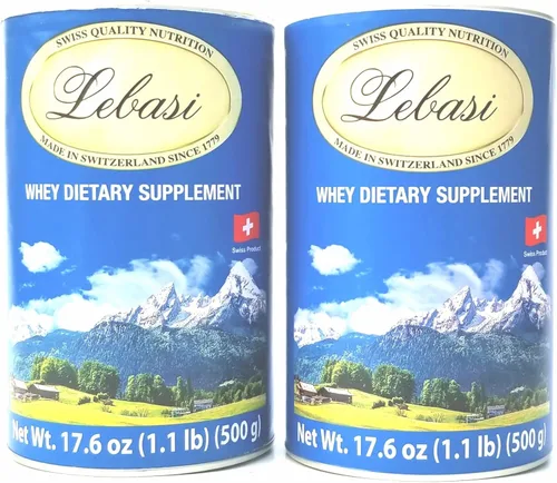Miniatura 2 de Lebasi Lactoserum Suplemento Suizo Suero Suizo Polvo Apoyo Inmunológico Suero de Leche 17.64 oz Dos Pack