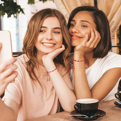 Miniatura 11 de Pulsera de protección con 7 nudos de protección, pulseras ajustables para mujer