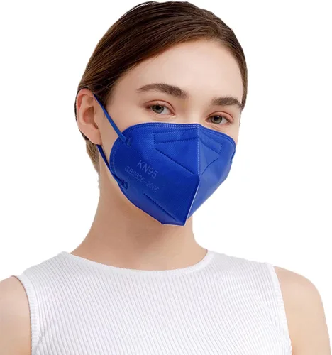 Miniatura 14 de SAROULU Máscaras Faciales Desechables KN95 de 5 Capas Respirables Máscara de Protección contra el Polvo de Taza de Seguridad gris-20