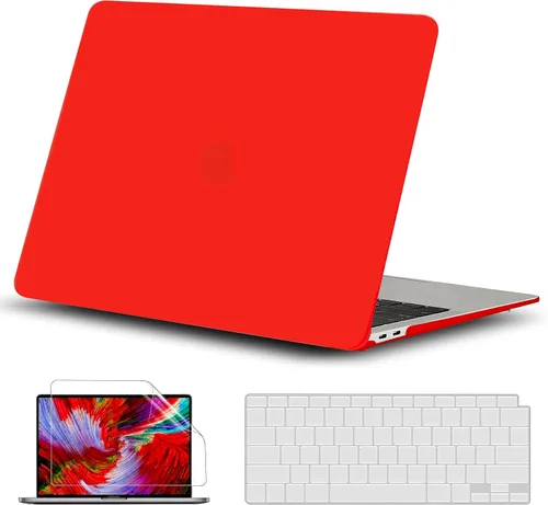 Miniatura 17 de GVTECH Funda para MacBook Air de 13 pulgadas (2010-2017) A1369 A1466 carcasa rígida de plástico, carcasa negra