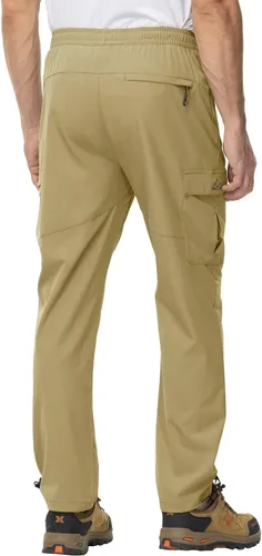 Miniatura 3 de Gopune Pantalones deportivos ligeros para hombre, de secado rápido, para senderismo, correr al aire libre, pantalones casuales