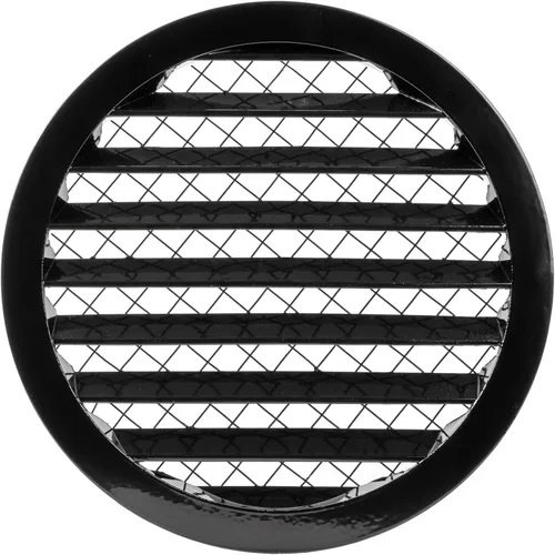 Miniatura 11 de Cubierta para salida de ventilación – Ventilación redonda de Soffit – Rejilla de ventilación – Cubierta de rejilla – Malla mosquitera integrada