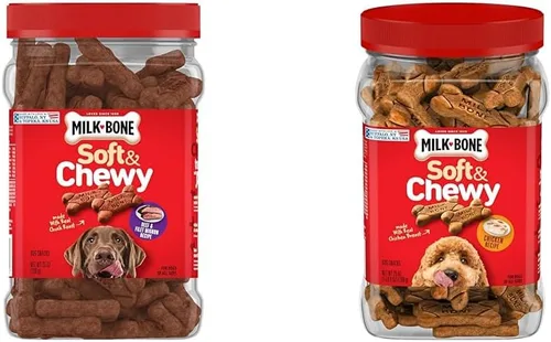 Miniatura 19 de Milk-Bone Golosinas blandas y masticables con receta de pollo para perros, 25 onzas (1 unidad)