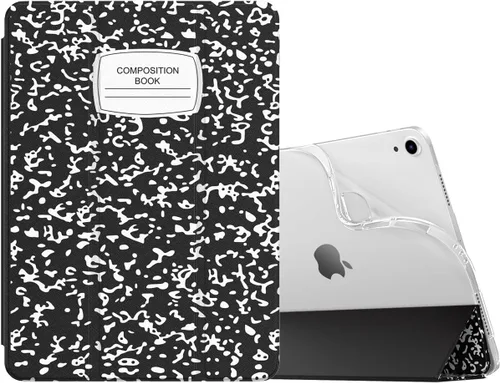 Miniatura 15 de MoKo para iPad Air de 11 pulgadas, funda para iPad Air de 7ª/6ª generación M3/M2 2025/2024, iPad Air de 5ª/4ª generación de 10.9" 2022/2020, Rojo