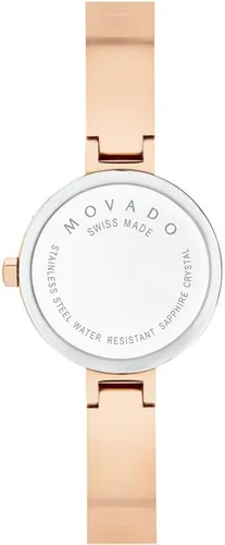 Miniatura 3 de Movado Novella Mop Dial Acero inoxidable Ladies Watch 0607112