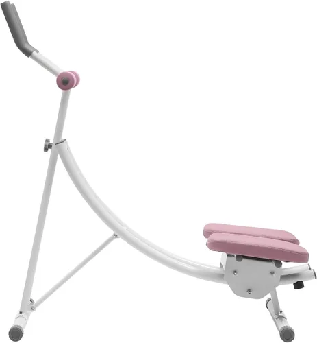 Miniatura 2 de Ab Machine Abs Equipo de entrenamiento para gimnasio en casa, máquina de ejercicios abdominales de núcleo plegable, equipo deportivo y de Rosa-B