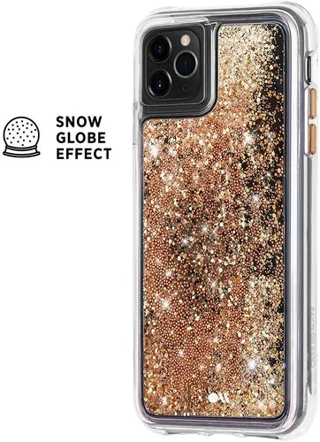 Miniatura 3 de Case-Mate - WATERFALL - Funda con purpurina para iPhone 11 Pro - 5.8 pulgadas - Oro
