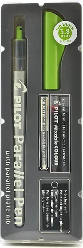 Miniatura 10 de Pilot Parallel Pen Juego de bolígrafo para caligrafía de 2 colores, Rojo/Azul