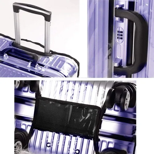 Miniatura 5 de GigabitBest Funda de equipaje gruesa Marco negro grueso 20inch Viaje