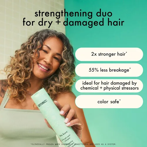 Miniatura 2 de amika the kure strength repair shampoo
