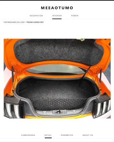 Miniatura 4 de Accesorios de red de carga para maletero para Ford Mustang 2015-2025