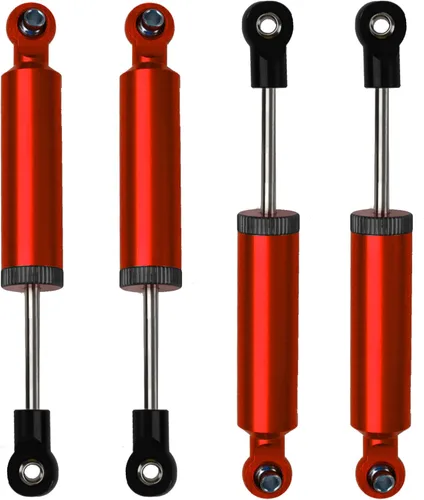 Miniatura 13 de 4 piezas de amortiguadores de choque para coche RC, amortiguadores de resorte interno, piezas de actualización compatibles con Axial SCX10 Traxxas