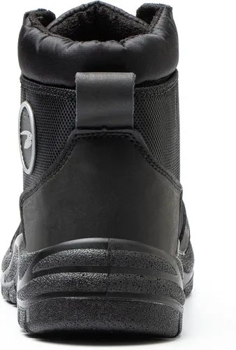 Miniatura 3 de ORISTACO Botas de seguridad para el trabajo puntera de acero resistentes a las perforaciones tenis de construcción industrial
